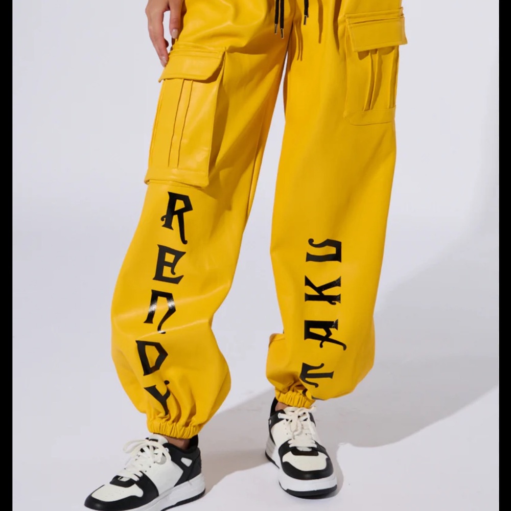DONE WITH YOU CARGO JOGGER l with "Rendy Otaku"  lettering